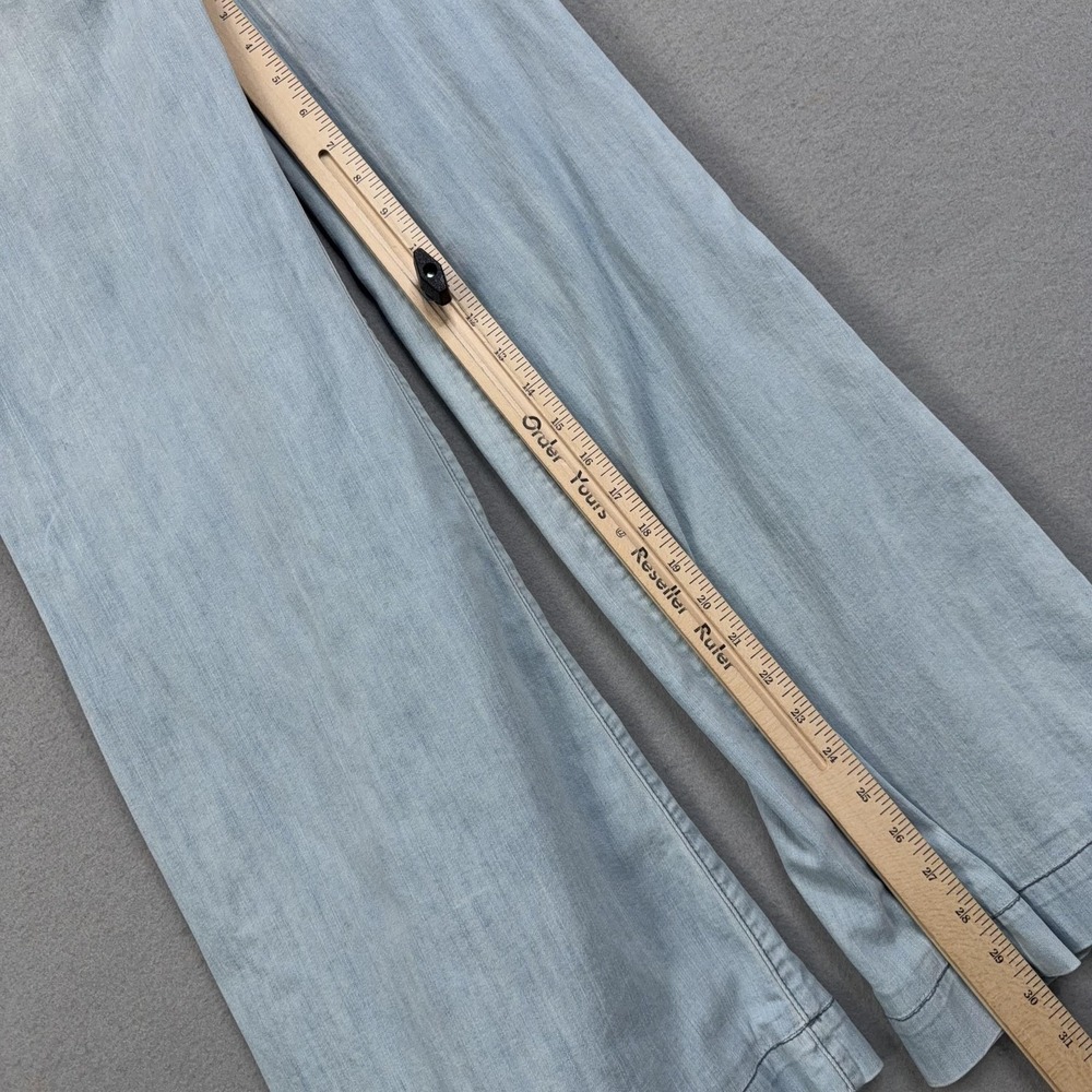 Vintage Seven For All Mankind Jeans Womens 26 Wide Leg Baggy Flare Denim USA Y2K - Picture 14 of 16